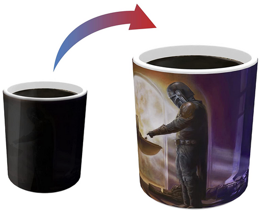 Morphing Mugs Star Wars: The Mandalorian "Turning Point" 11 oz. Heat-Sensitive Mug - Sure Thing Toys