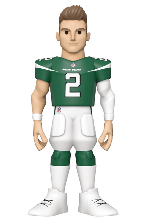 Funko Gold NFL: New York Jets - Zach Wilson Vinyl Figure (Chase Ver.) - Sure Thing Toys