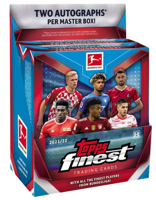 Topps Finest Bundesliga 2022 Trading Card Master Box - Sure Thing Toys
