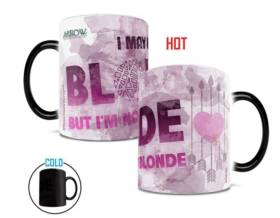 Arrow (Blonde) Morphing Mugs Heat-Sensitive Mug - Sure Thing Toys