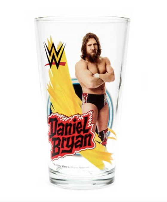 Daniel Bryan WWE Pint Glass - Sure Thing Toys