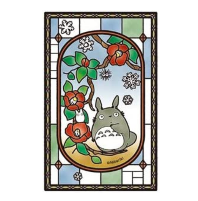 Ensky My Neighbor Totoro - Blooming Camellia Art Crystal Jigsaw Puzzle (126 Pieces) - Sure Thing Toys