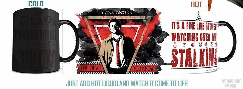 Constantine (Devil You Know) Morphing Mugs Heat-Sensitive Mug - Sure Thing Toys