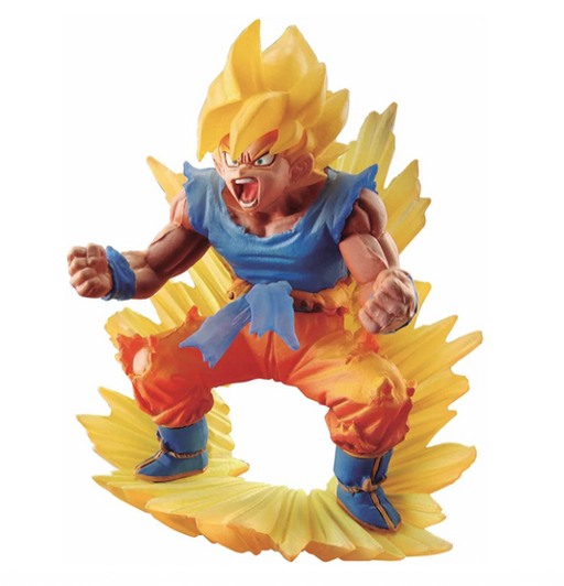 Dragon Ball Z Dragonball Dracap 02 Memorial Super Saiyan Son Goku Figure 3" Toy Collectible Anime - Sure Thing Toys