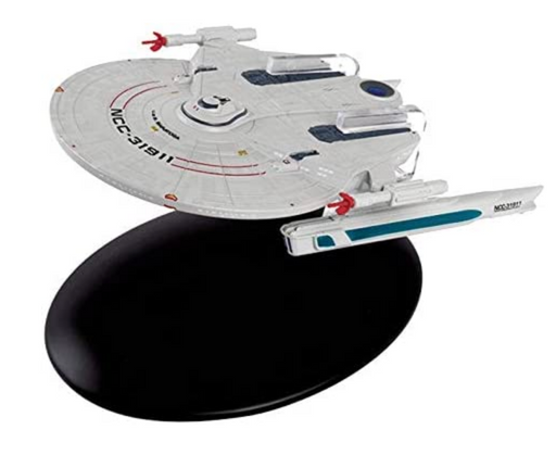 Star Trek Starships Vehicle & Magazine #91: U.S.S. Saratoga - Sure Thing Toys