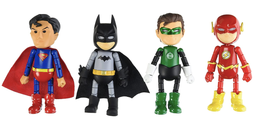 Herocross Mini HMF Box: Justice League Series DC Comics Action Figures (Set of 4) - Sure Thing Toys