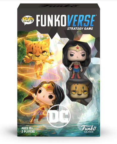 Funkoverse DC 102 Expandalone Strategy Game (Wonder Woman & Cheetah) - Sure Thing Toys