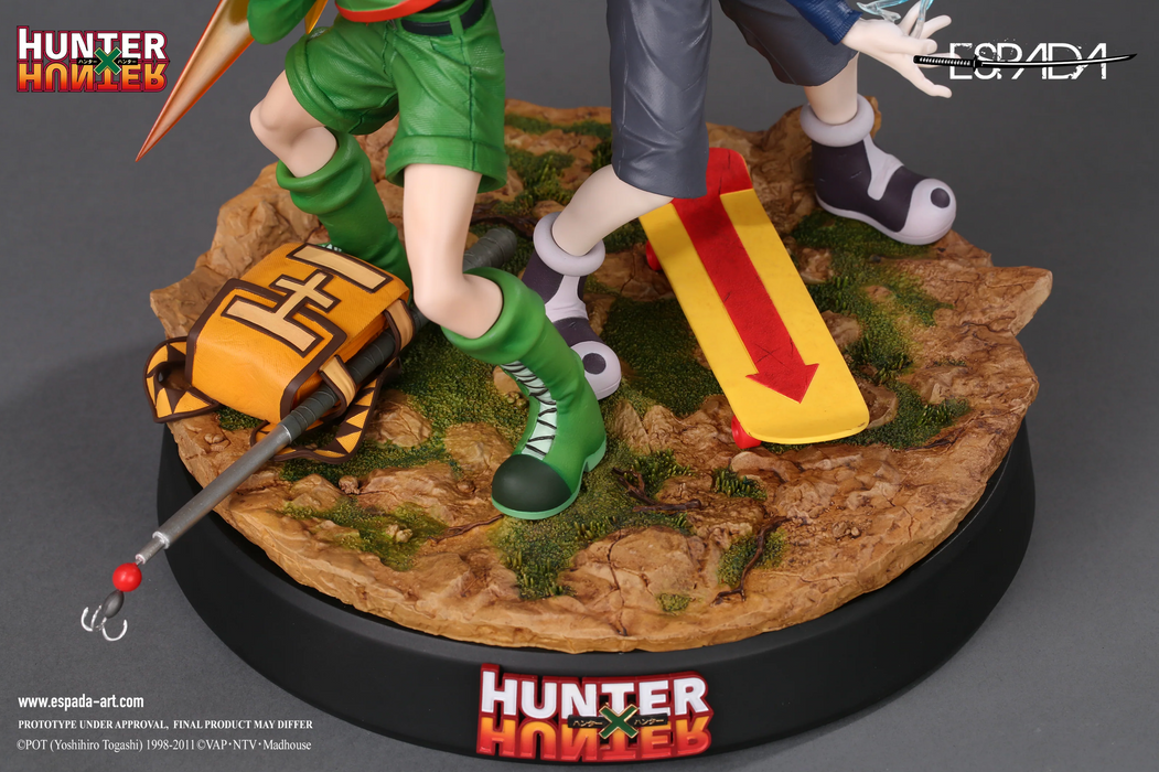 Espada Hunter x Hunter - Gon Freecss & Killua Zoldyck 1/6 Scale Statue - Sure Thing Toys
