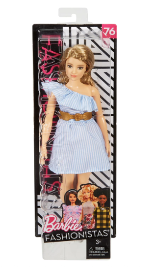 Barbie Purely Pinstriped Fashion Doll - Sure Thing Toys