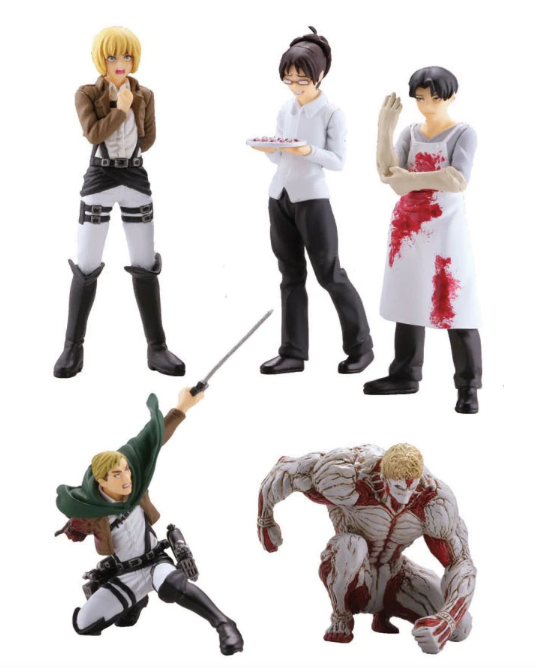 Attack On Titan Series 4 Capsule Toys Blind Mini Figure - Sure Thing Toys