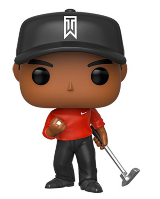 Funko Pop! Golf: Tiger Woods (Red Shirt) - Sure Thing Toys