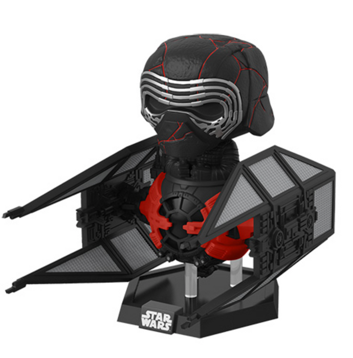 Funko Pop! Star Wars: The Rise of Skywalker - Deluxe Supreme Leader Kylo Ren in TIE Whisper - Sure Thing Toys