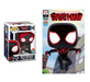 Funko Pop! Marvel: Into the Spider-Verse - Casual Miles Morales (with Limited Edition Comic Bundle) - Sure Thing Toys