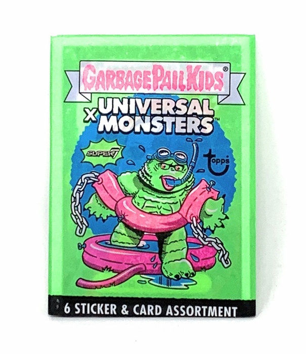 Super 7 Garbage Pail Kids x Universal Monsters Trading Cards (Case of 24 Packs) - Sure Thing Toys