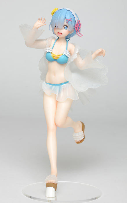 Taito Re:Zero: Starting Life in Another World - Rem (Frilly Bikini Ver.) Prize Figure - Sure Thing Toys