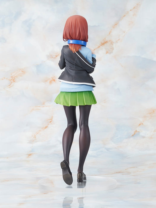 Taito The Quintessential Quintuplets - Nakano Miku (Uniform Ver.) Prize Figure - Sure Thing Toys