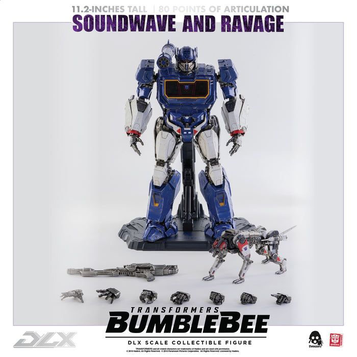 ThreeA Transfomers Soundwave (with Ravage) Deluxe Scale Action Figure - Sure Thing Toys