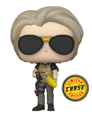 Funko Pop! Movies: Terminator Dark Fate - Sarah Connor (Chase Variant) - Sure Thing Toys