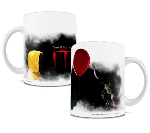 Trend Setters IT (Pennywise & Georgie The Red Balloon) 11-oz. White Ceramic Mug - Sure Thing Toys