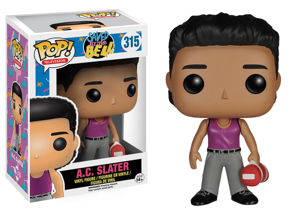 Funko Pop! Television: Saved By the Bell - A.C. Slater - Sure Thing Toys