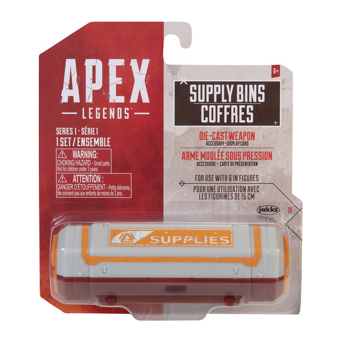 Jakks Pacific Apex Legends Series 1 - Supply Bins Die-Cast Weapon Accessory Blind Pack - Sure Thing Toys
