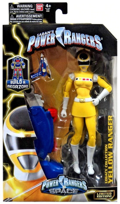 Bandai Power Rangers in Space Legacy Yellow Ranger 6" Action Figure - Sure Thing Toys