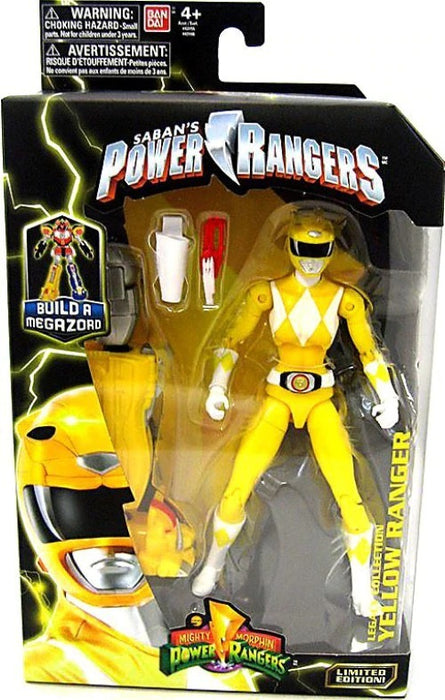 Bandai Power Rangers Legacy Yellow Ranger 6" Action Figure - Sure Thing Toys