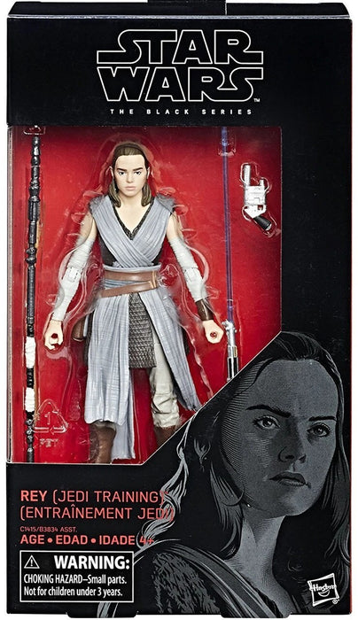 Hasbro Star Wars The Black Series 6" Rey (Jedi Training) Action Figure - Sure Thing Toys