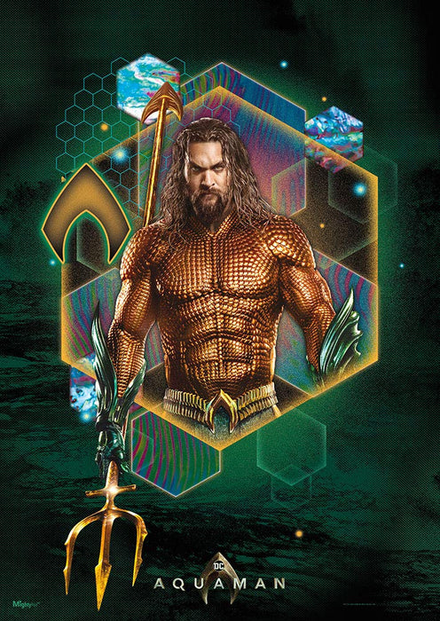 Trend Setters DC Comics - Aquaman (Oil Spill) 17" x 24" MightyPrint Wall Art - Sure Thing Toys