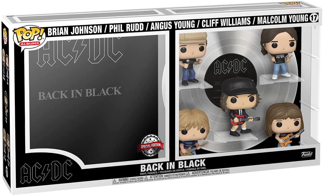 Funko Pop! Albums (Deluxe): ACDC - Back in Black - Sure Thing Toys