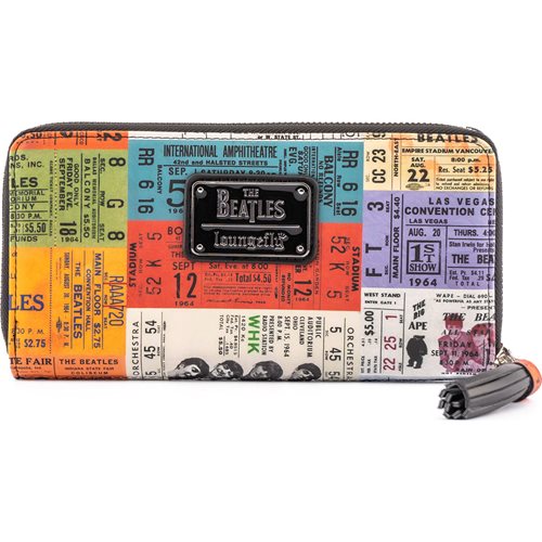 Loungefly The Beatles - Ticket Stub Flap Wallet - Sure Thing Toys