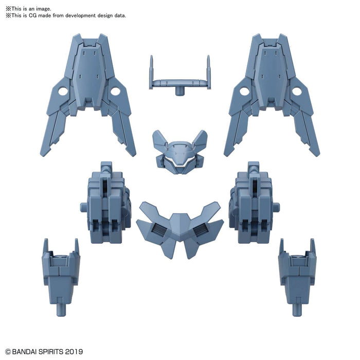 Bandai Hobby 30 Minute Mission - #30 Option Armor for Commander Type (Cielnova Exclusive Blue/Gray) - Sure Thing Toys