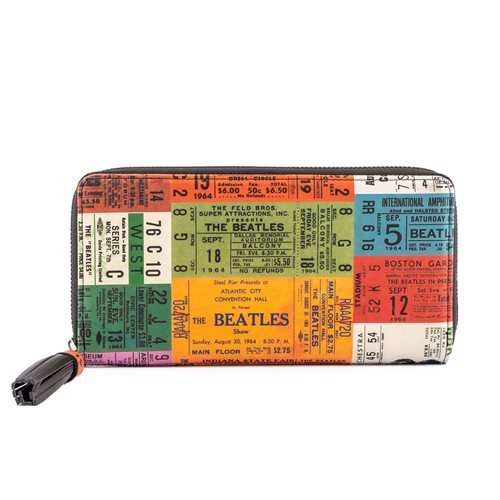 Loungefly The Beatles - Ticket Stub Flap Wallet - Sure Thing Toys