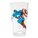 Toon Tumblers Captain America (Classic Version #2) 16 oz Pint Glass - Sure Thing Toys