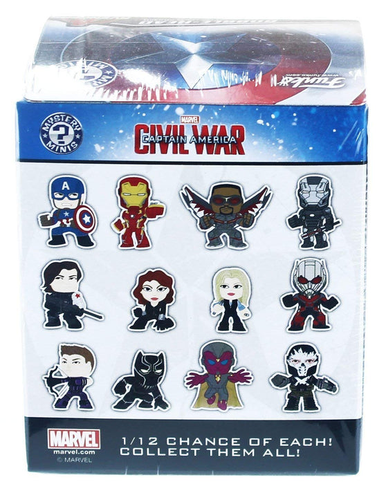 Funko Captain America: Civil War Mystery Mini Blind Box Display (Case of 12) - Sure Thing Toys
