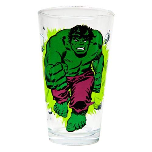 Toon Tumblers Marvel Incredible Hulk (Classic Version) 16 oz. Pint Glass - Sure Thing Toys