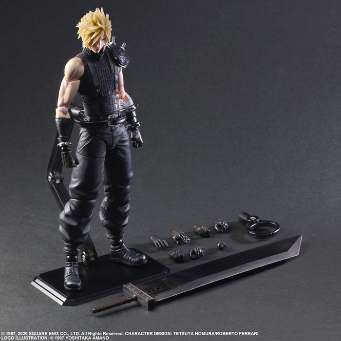 Square Enix Final Fantasy VII Remake - Cloud Strife (Ver. 2) Play Arts Kai Action Figure - Sure Thing Toys