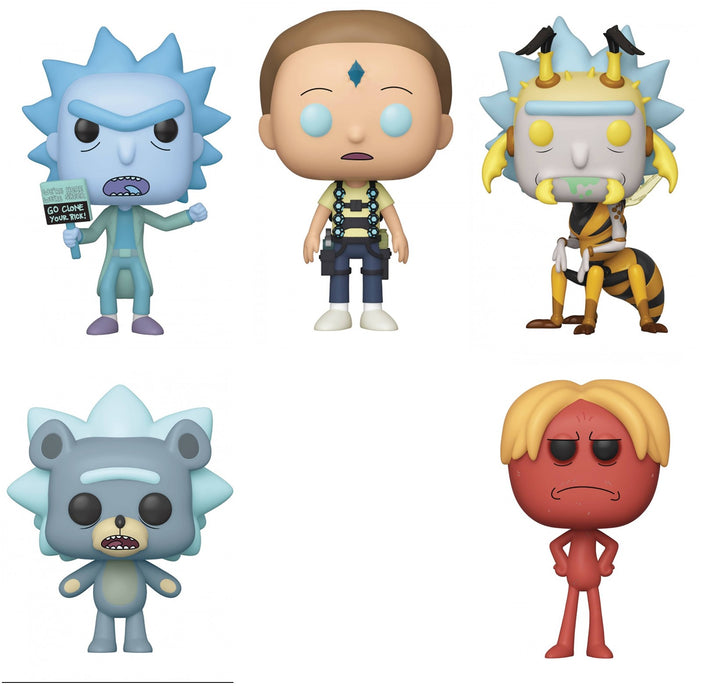 Funko Pop! Animation: Rick & Morty Series 4 (Set of 5) - Sure Thing Toys