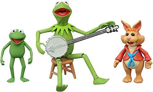 Diamond Select Toys The Muppets: Kermit, Bean & Robin Series 1 Action Figures - Sure Thing Toys