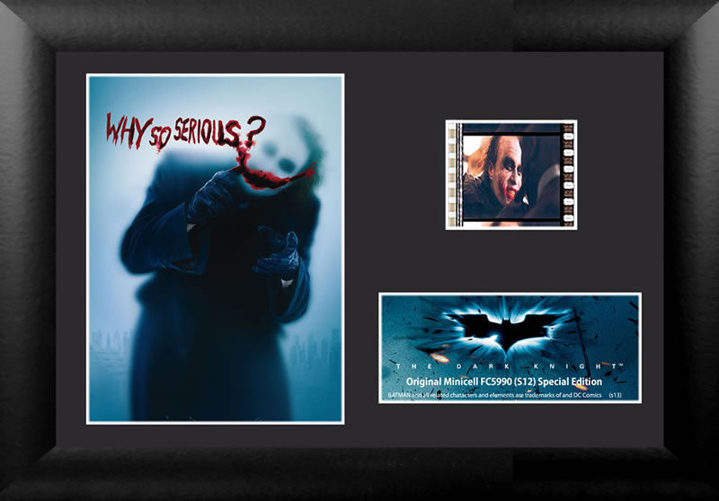 FilmCells The Dark Knight (Heath Ledger's Joker) Minicell Framed Art - Sure Thing Toys