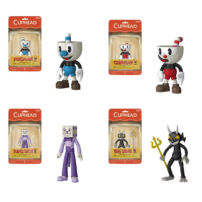 Funko Cuphead Action Figures (Set of 4) - Sure Thing Toys