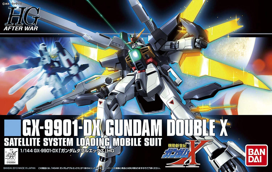 Bandai Hobby #163 GX-9901-DX Gundam Double X 1/144 HG Model Kit - Sure Thing Toys