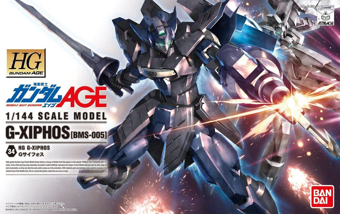 Bandai Hobby Gundam Age - G-Xiphos (BMS-005) 1/144 HG Model Kit - Sure Thing Toys