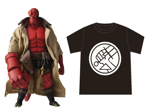 1000 Toys Hellboy - Hellboy (BPRD Shirt Ver.) 1/12 Scale Action Figure - Sure Thing Toys