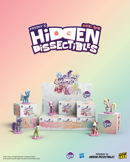 Mighty Jaxx Freenys Hidden Dissectibles: My Little Pony - Series 2 Blind Box Display (Case of 12) - Sure Thing Toys