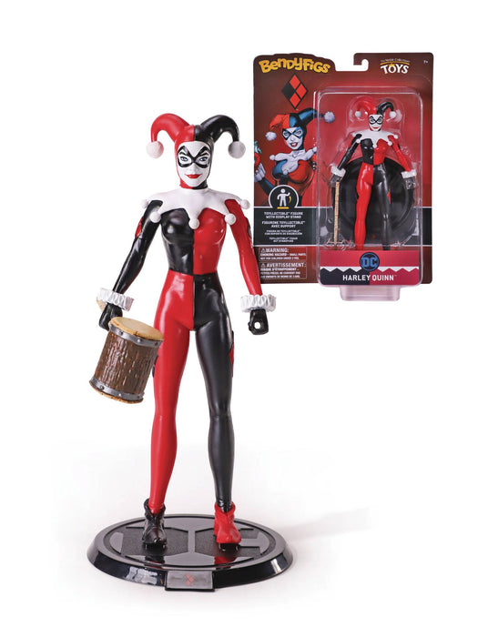 The Noble Collection DC - Harley Quinn (Jester) Action Figure - Sure Thing Toys
