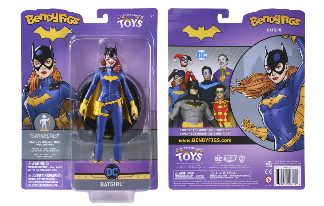 The Noble Collection DC Comics - Batgirl Bendy Figure - Sure Thing Toys