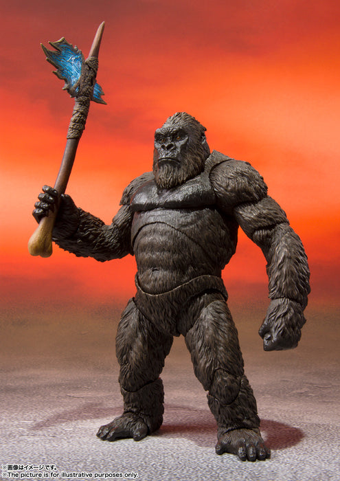 Bandai Tamashii Nations Godzilla: Godzilla vs Kong (2021 Film) - Kong S.H. Monsterarts - Sure Thing Toys