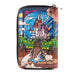 Loungefly Disney's Beauty and the Beast - Belle Castle Series Zip-Around Wallet - Sure Thing Toys