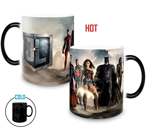 Morphing Mugs DC Comics Justice League Movie (Group) Heat-Sensitive Mug (2017 SDCC Exclusive) - Sure Thing Toys
